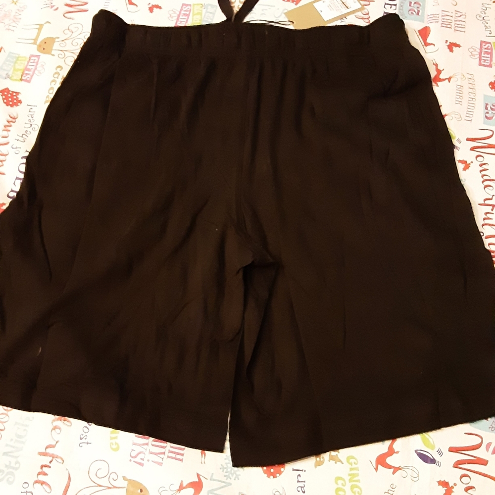 Men's elastic waist drawstring Short medium